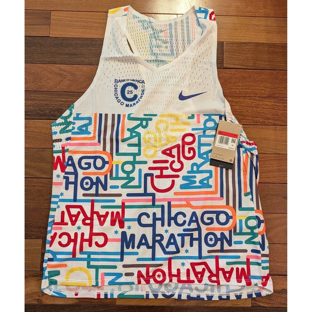 Nike Bank of America Chicago Marathon 2025 Men's AeroSwift Singlet HQ4277